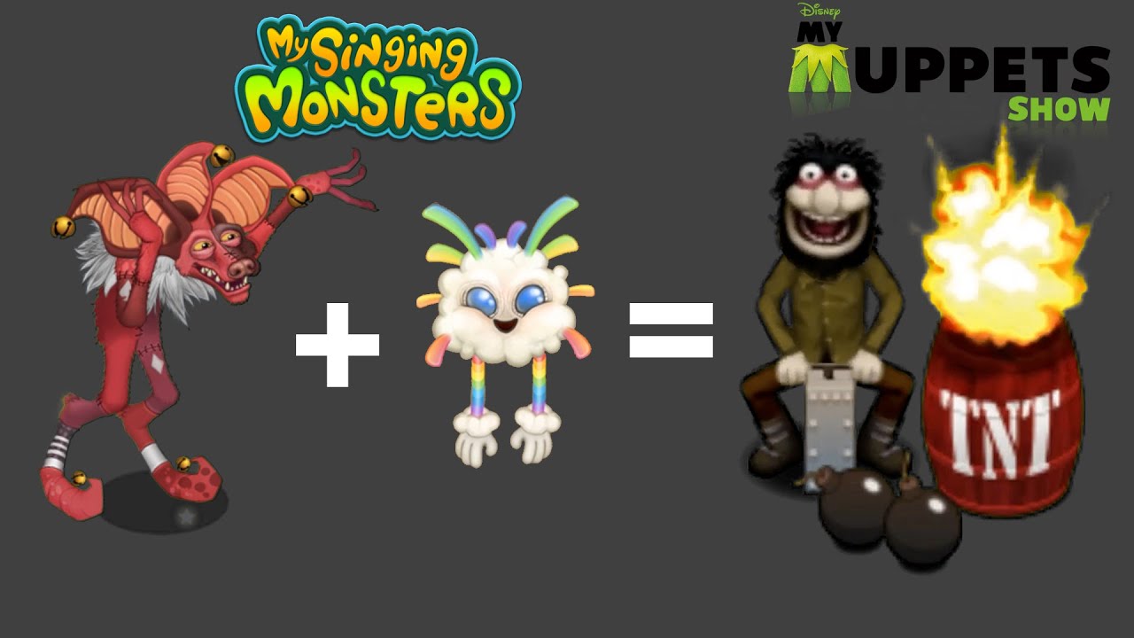 Hyehehe + Whiz-bang = Crazy Harry | My Singing Monsters and My Muppets Show