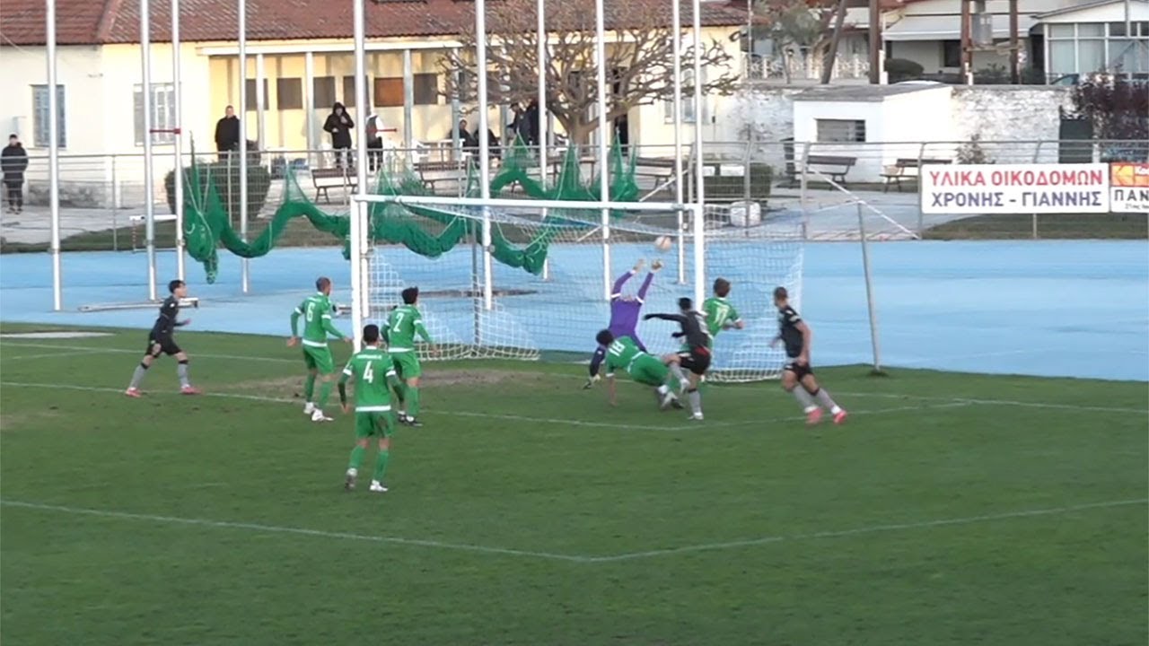 ΠΑΟΚ Κρηστώνης - Πανθρακικός 1-0 (Φάσεις)