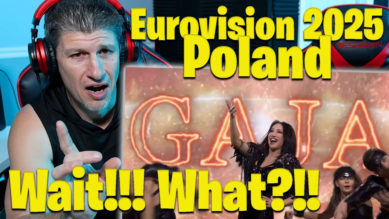 Justyna Steczkowska - GAJA | Poland 🇵🇱 | Official Music Video | Eurovision 2025 REACTION!!!