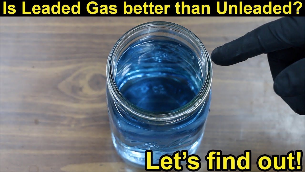 Is Leaded Fuel better than Unleaded?  Let's find out!