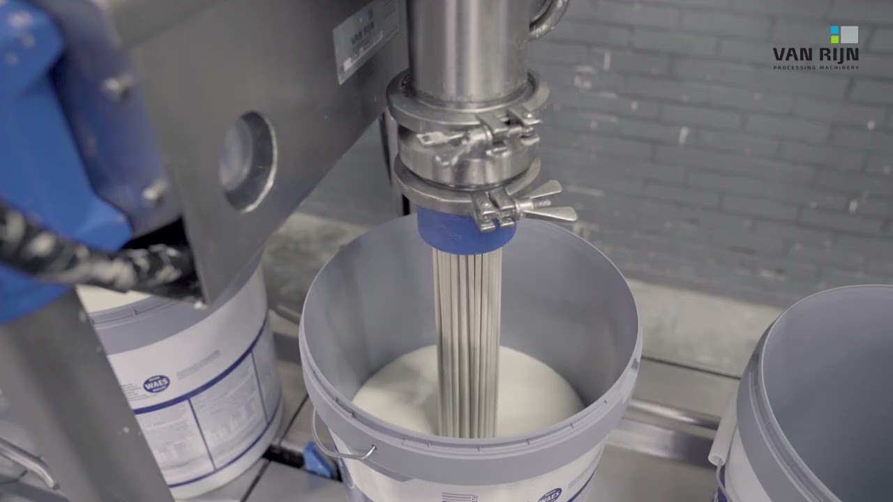 Emmerlijn voor afvullen van coatings in de chemie | Machinefabriek van Rijn