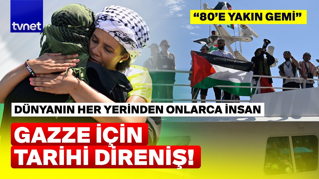 500 bin kişi gönüllü oldu: Gazze için tarihi direniş başlıyor