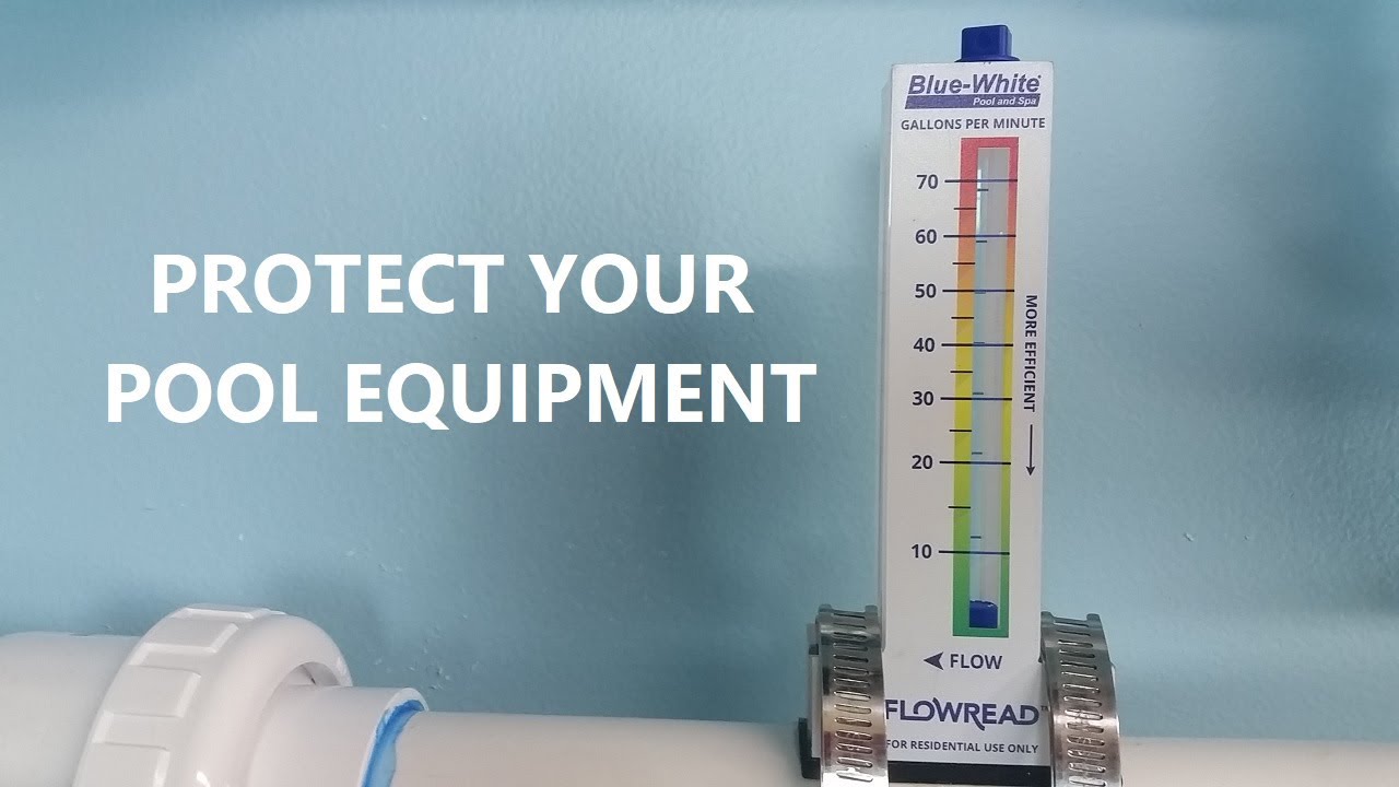 Protect Pool Equipment With A Flow Meter