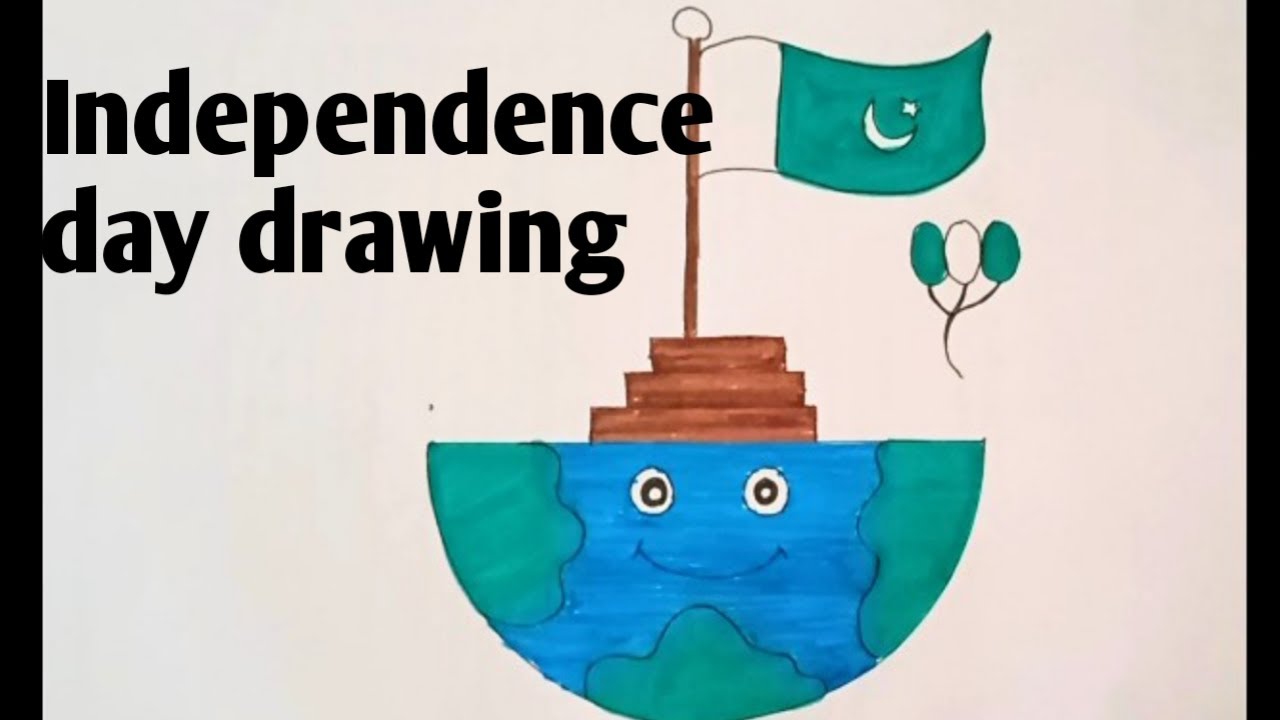 14 august drawing || 14 august drawing ideas || 14 august painting