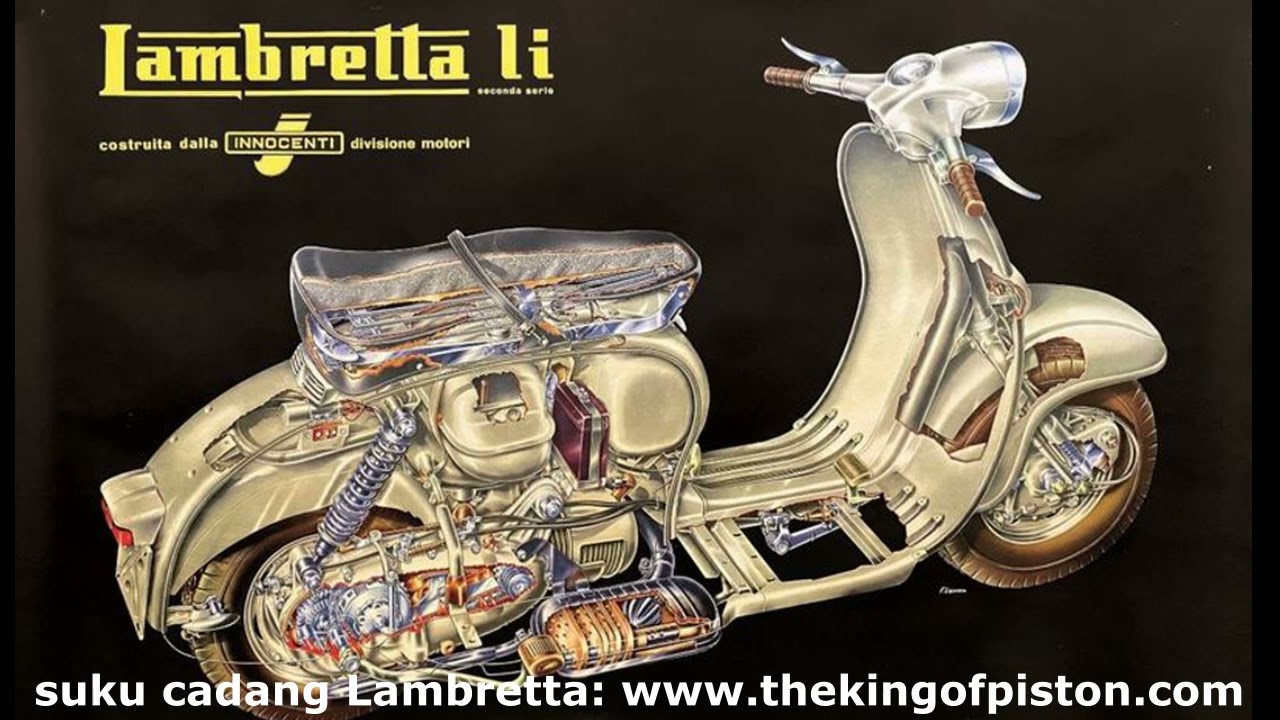 Sejarah Lambretta LI: Skuter Legendaris yang Menantang Vespa
