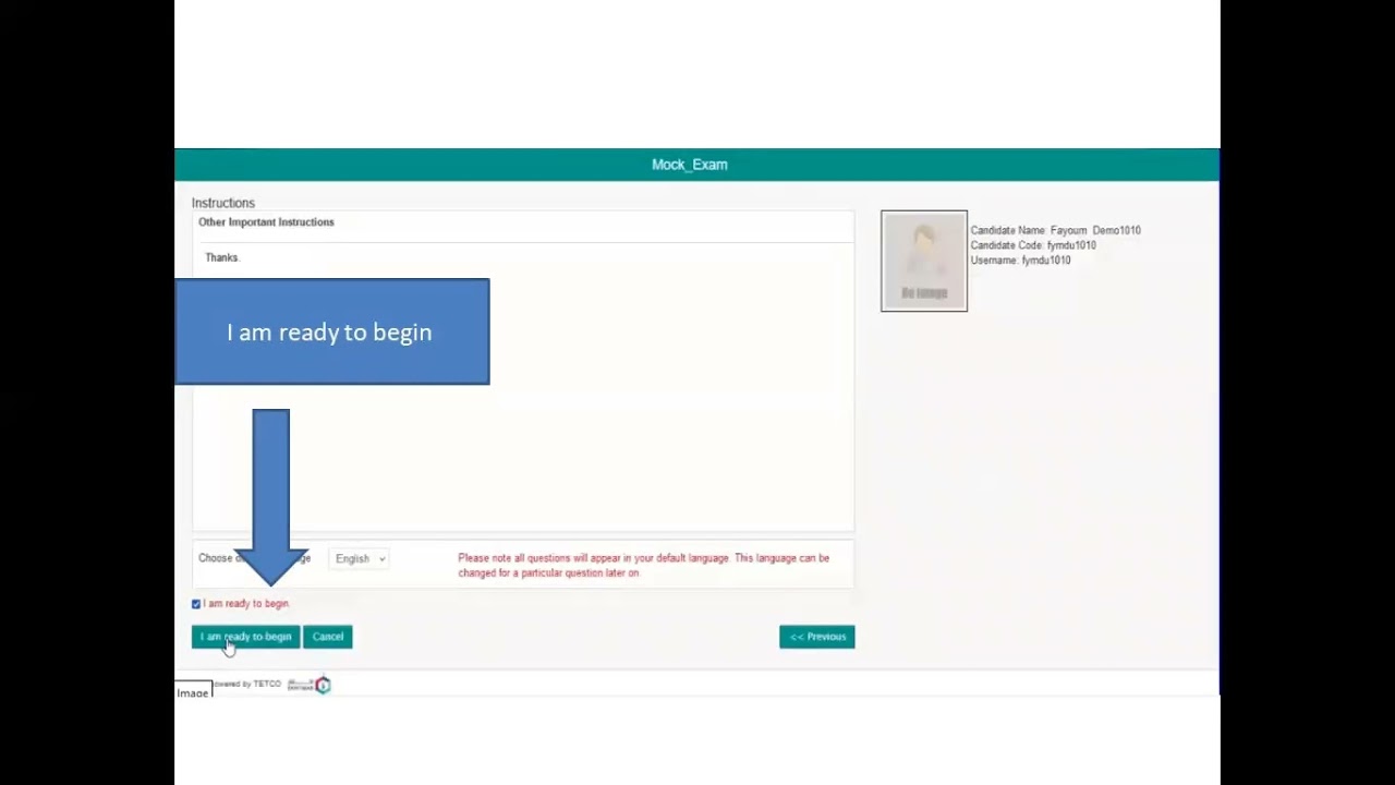 شرح كيفية استخدام منصة الاختبارات الإلكترونية