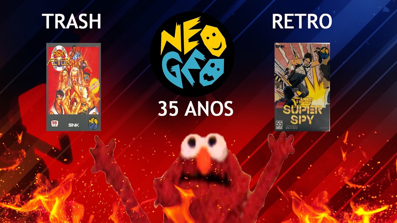 TRASH RETRO #50 (PARTE 2): FIGHT FEVER E MAIS BIZARRICES DO NEO GEO! + X-MEN: LEGENDS E FINAL FIGHT