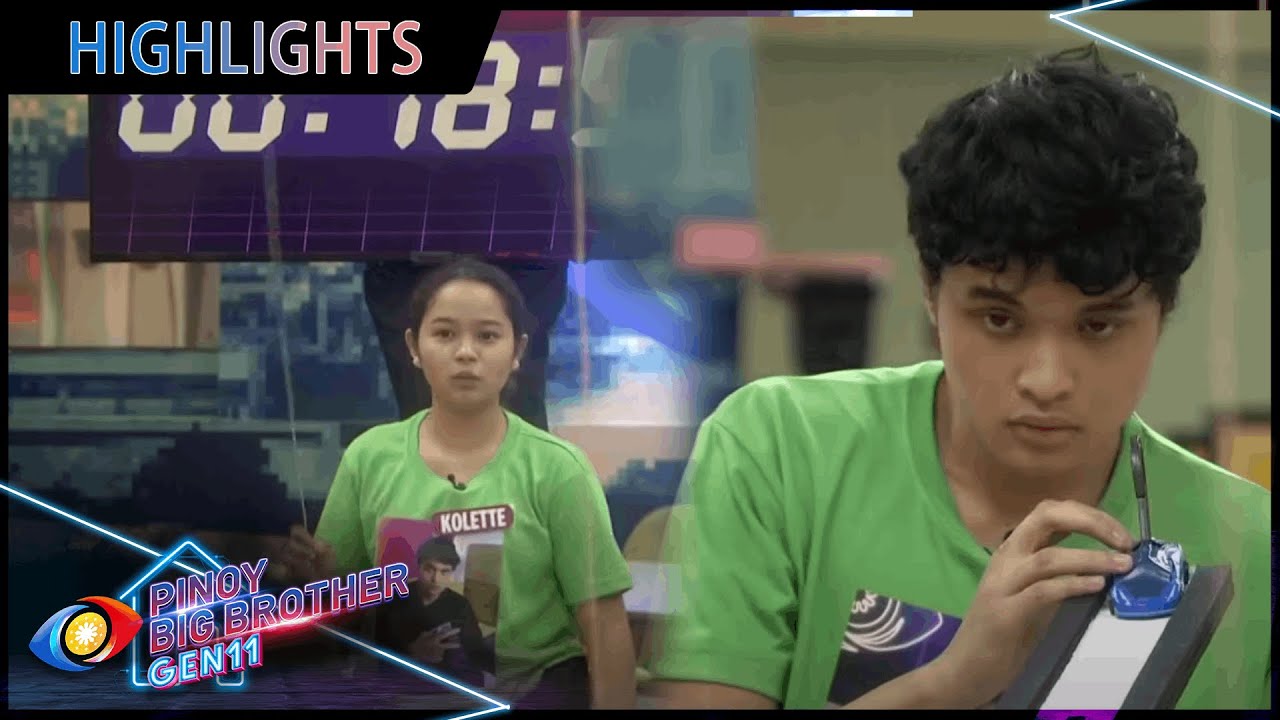Day 69 | JP at Kolette, madaling nagawa ang trick shot weekly task! | PBB Gen 11