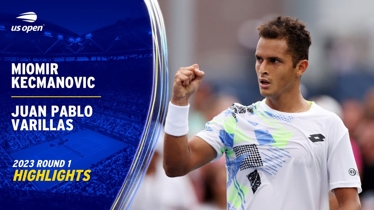 Miomir Kecmanovic vs. Juan Pablo Varillas Highlights | 2023 US Open Round 1