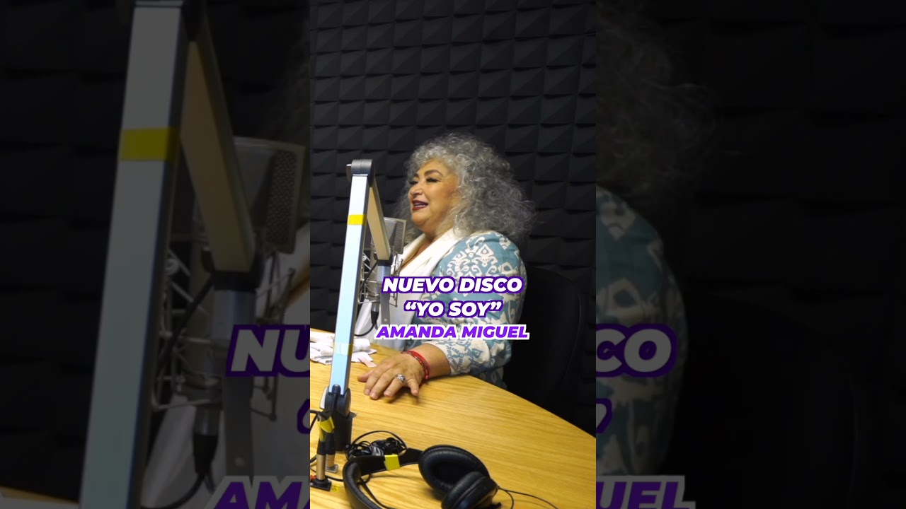 Amanda Miguel platica sobre su disco "Yo Soy"