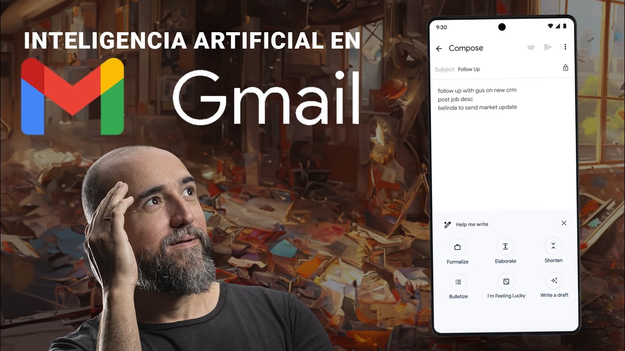 Inteligencia artificial en GMAIL!!! &iexcl;&iexcl;TE VA A VOLAR LA CABEZA!! 🤯🤯🤯