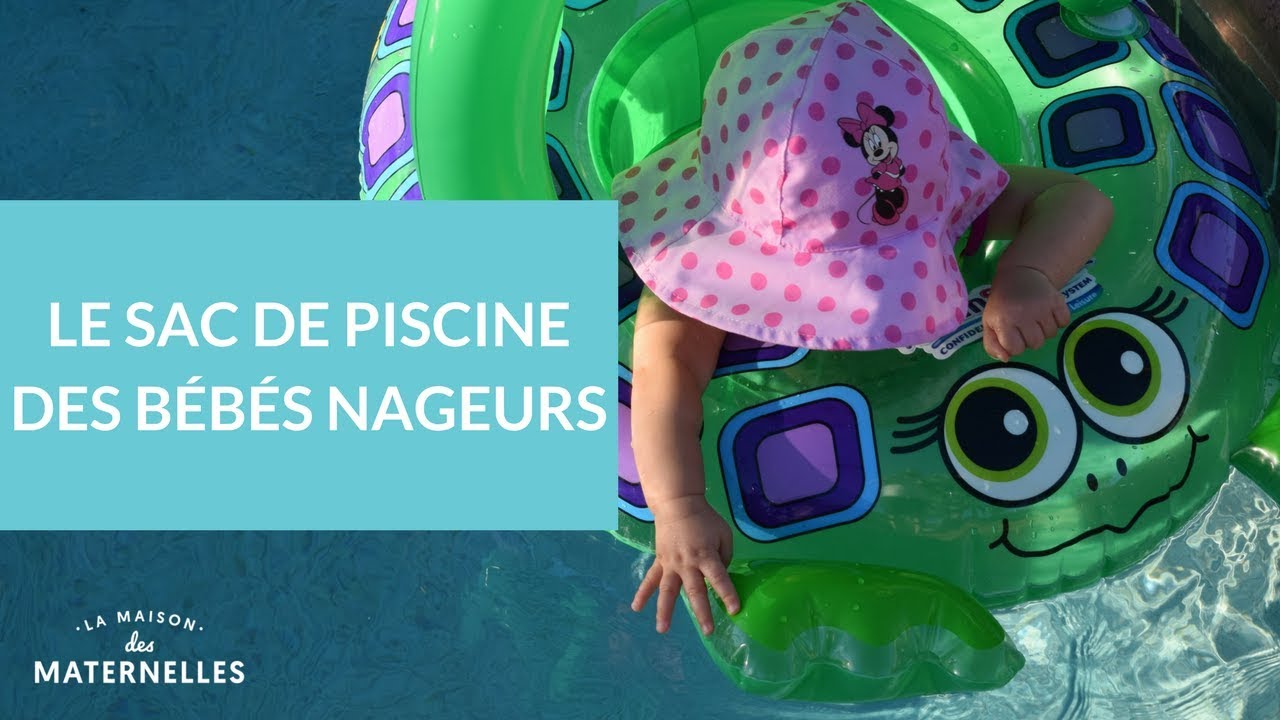 Le sac de piscine des bébés nageurs - La Maison des maternelles #LMDM