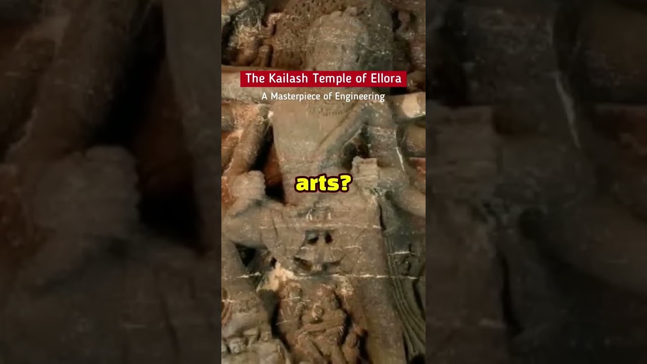 The oldest single-rock carving, multi-storeyed temple in the world #hindu #religion #temple #hindu