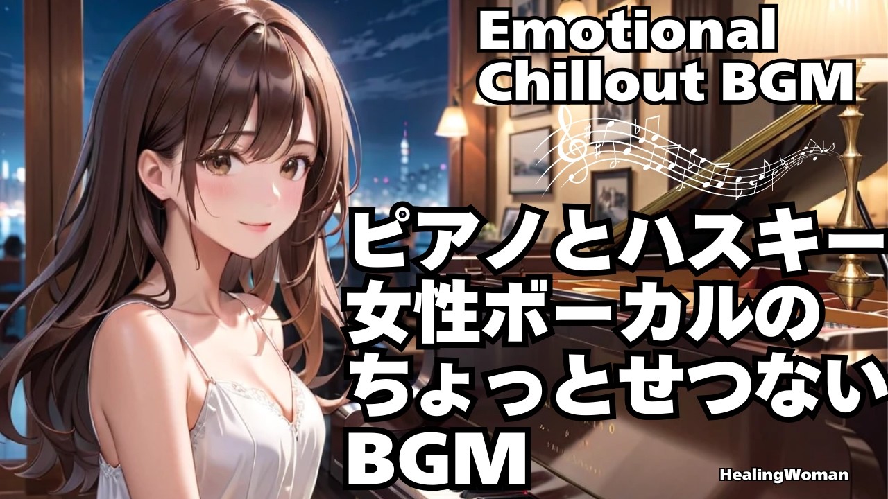 一人の夜に聴く せつないJazzy Pops｜ハスキー女性ボーカルが歌う極上のジャズバーBGM【作業用・リラクゼーション】HealingWoman358