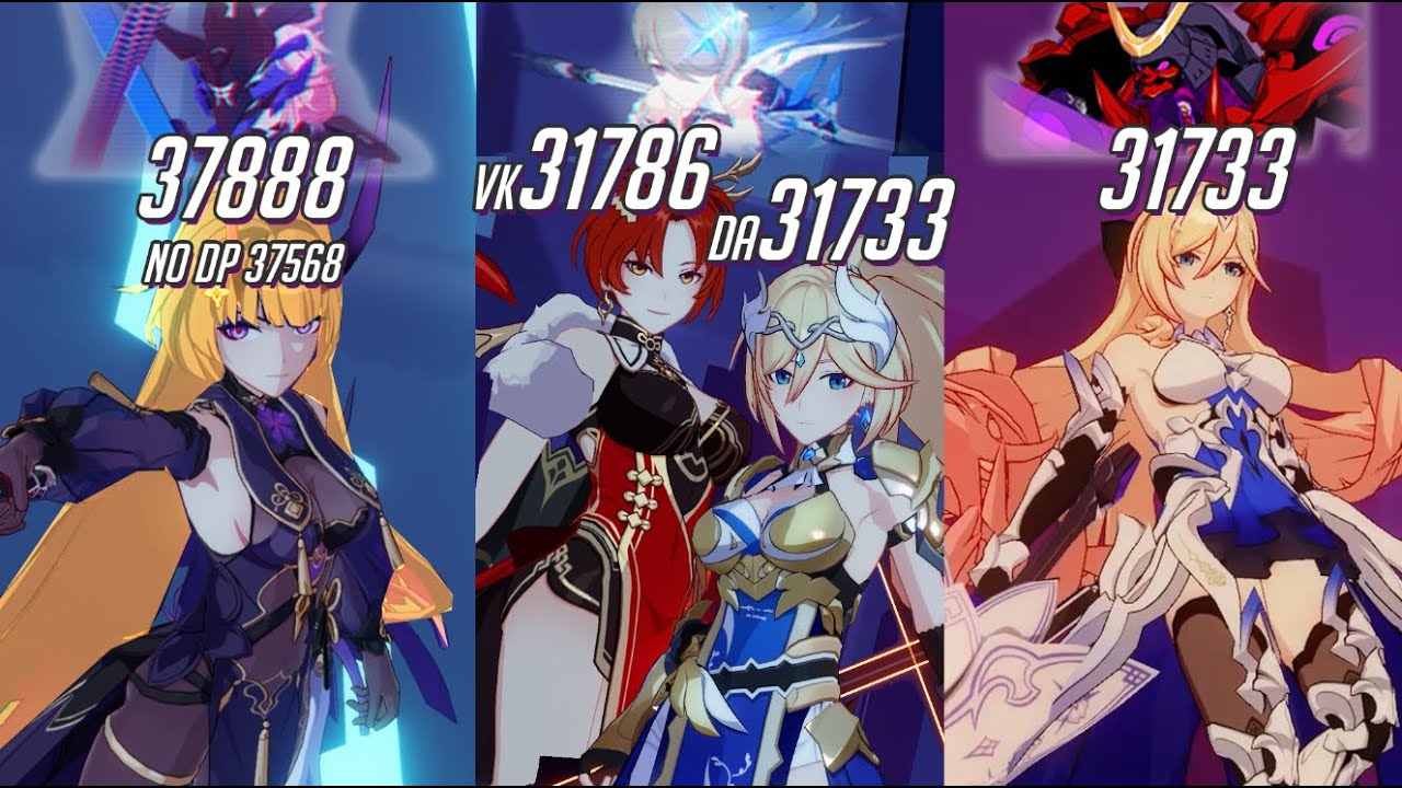 Pause Gaming Memorial Arena | HoT 37888 Yae Kasumi, VK 31786 Rita, BK 31733 Jizo| Honkai Impact 3rd