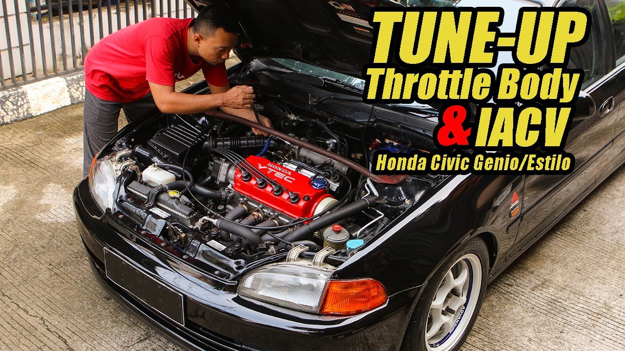 D.I.Y Tune-Up Civic Genio/Estilo | Bongkar Throttle, IACV & Racksteer