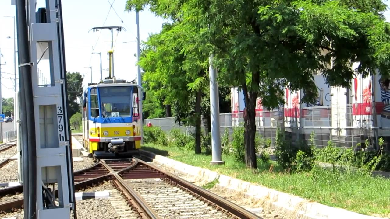 Tatra T6A2 in Szeged (collection) [720p]