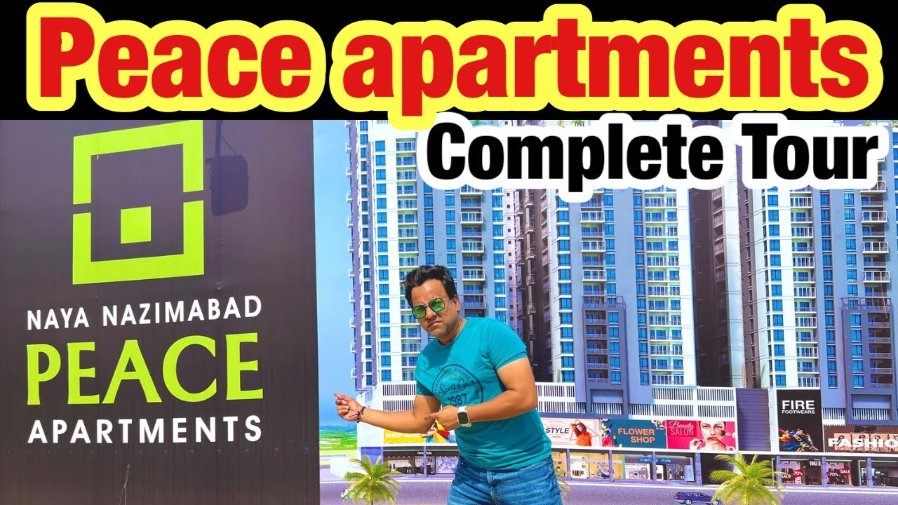 Real Estate update ||Property vlog ||Naya Nazimabad Peace Apartments