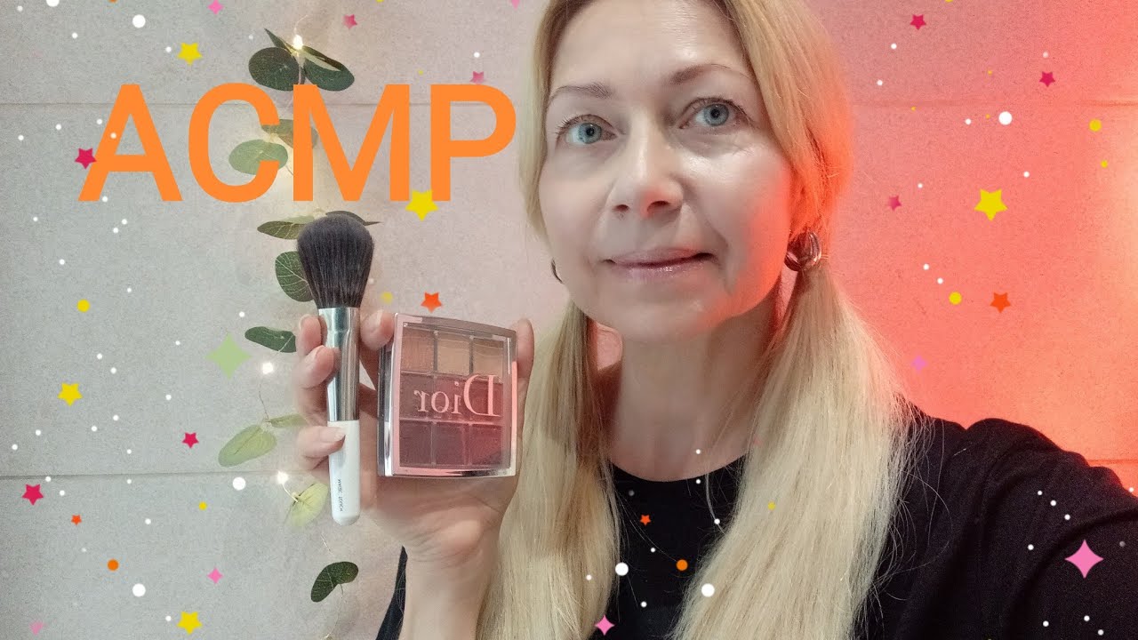 АСМР Макияж в Салоне . Ролевая игра . Шёпот. Визуальные триггеры.
