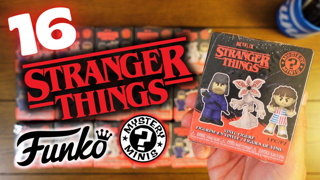 16 мини-фигурок Funko Mystery из сериала «Очень странные дела» | Распаковка новых игрушек из 4-го...