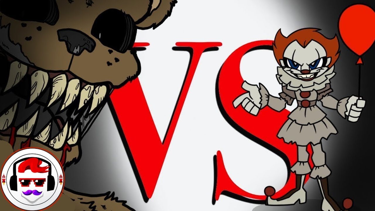 IT Movie VS Five Nights At Freddy's - Rockit Gaming Rap Battle | Pennywise VS Freddy