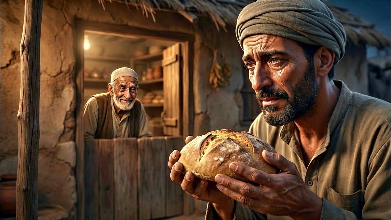 #قصة_الفقير الذي نام أولاده جياعا ففتح الله له أبواب الملوك وعاد بعد سنين بموقف صادم مع صاحب الدكان