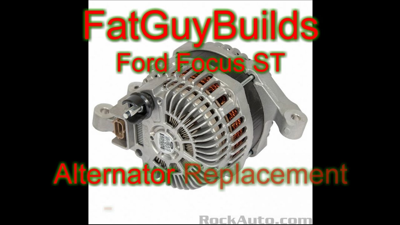 Замена генератора Ford Focus ST 2013–2020 годов