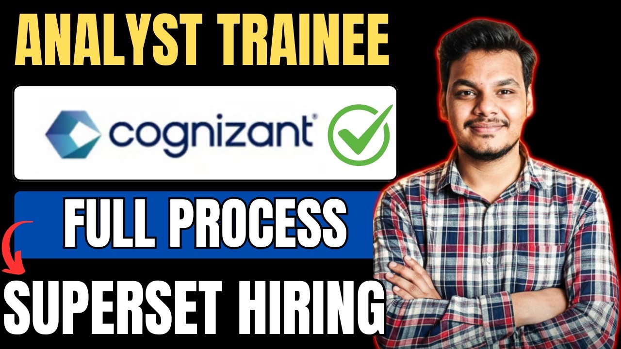 Cognizant Analyst Trainee Hiring Process | Exam Pattern | Cognizant Analyst Trainee Aptitude ,Hiring