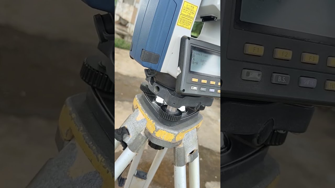 Resection dengan menggunakan total station SOKIA cx101 @surveyorabalabal7437