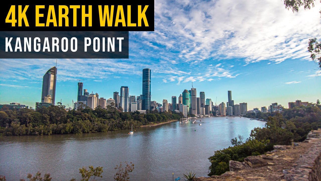 Kangaroo Point, Brisbane | Australia | 4K Earth Walk