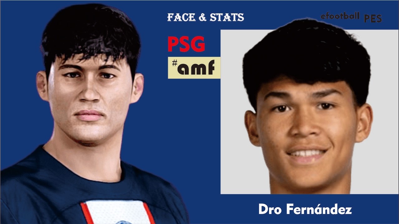 Dro Fernández FACE & STATS eFootball PES 2021 2020 Dro Fernandez