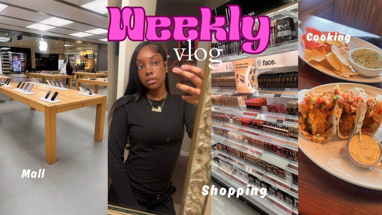 Weekly vlog: Shopping|Cooking|Hauls|School life