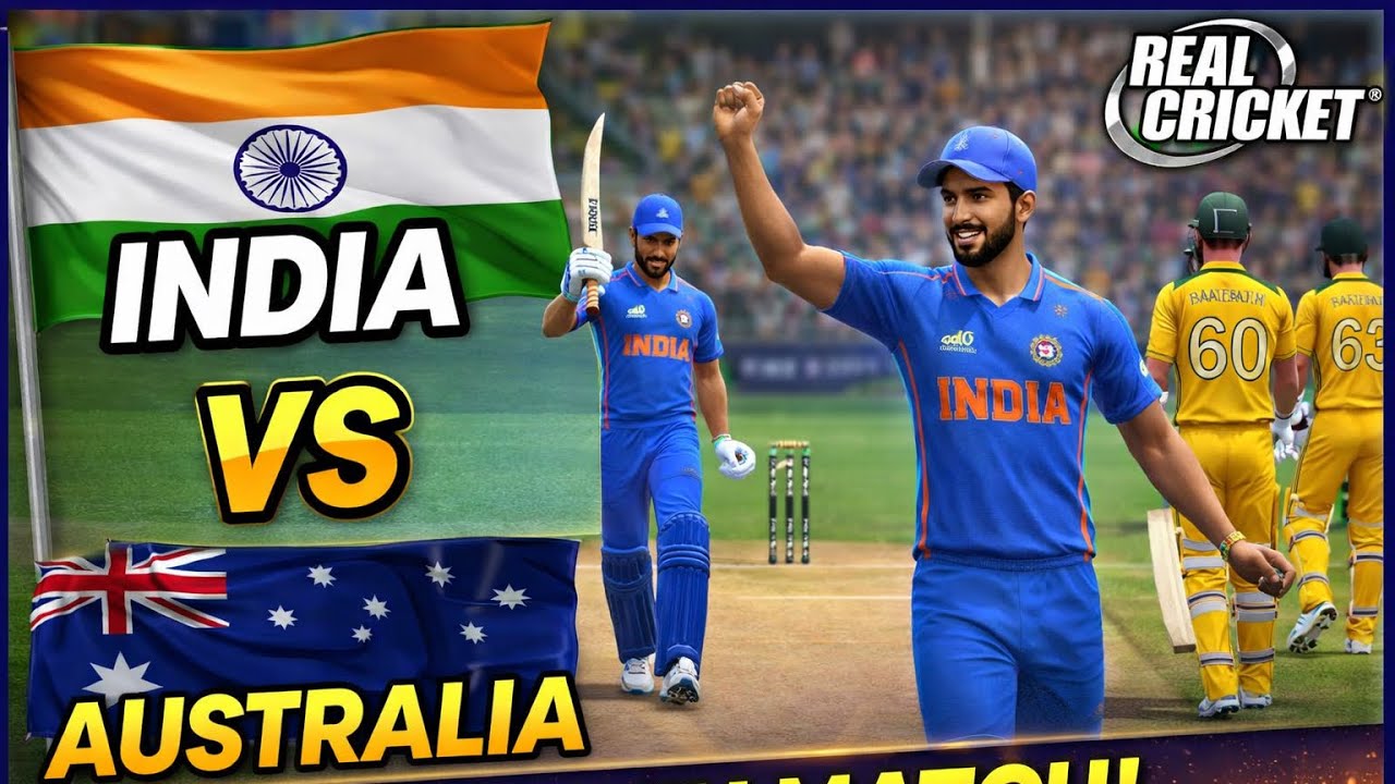 Bumrah Magic! 😈 | India vs Australia | Real Cricket Gameplay