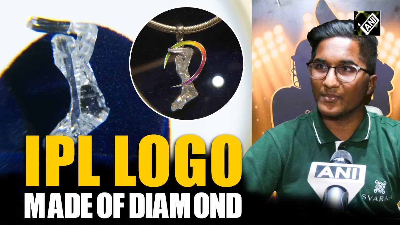 Surat diamond merchant creates 4.32-Carat IPL logo pendant