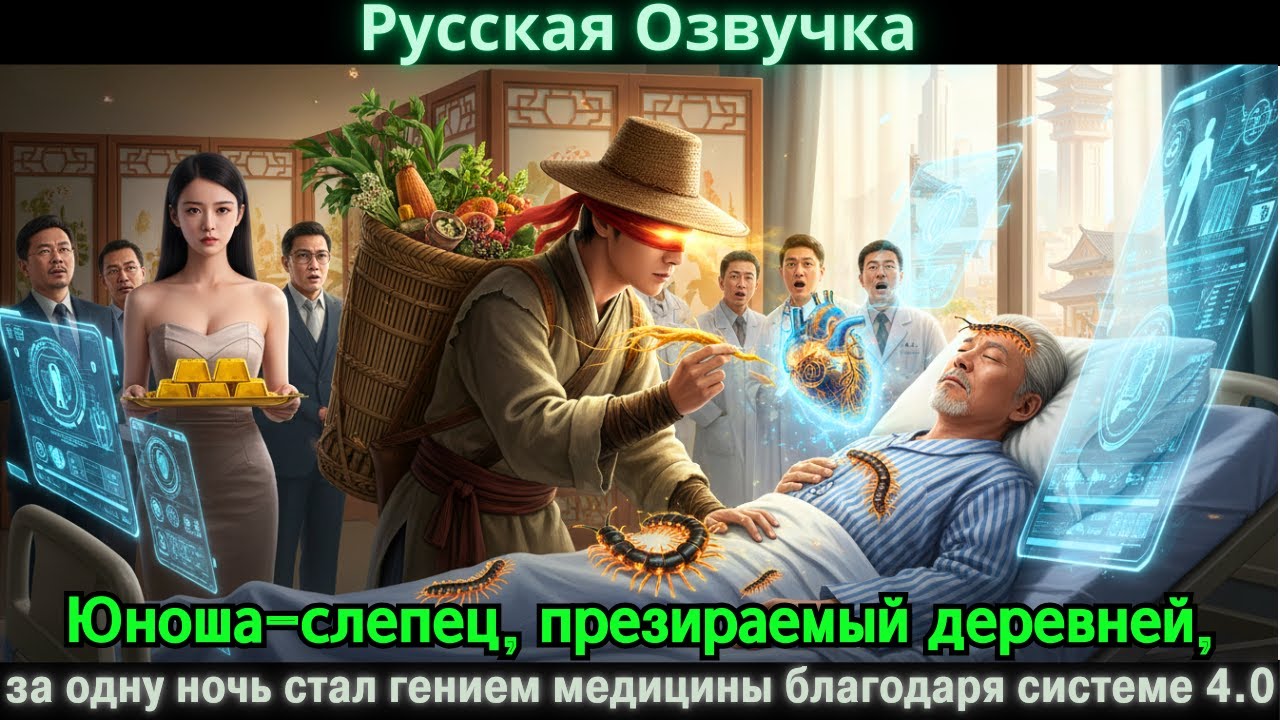 Юноша-слепец, презираемый деревней, за одну ночь стал гением медицины благодаря системе 4.0.#дорама