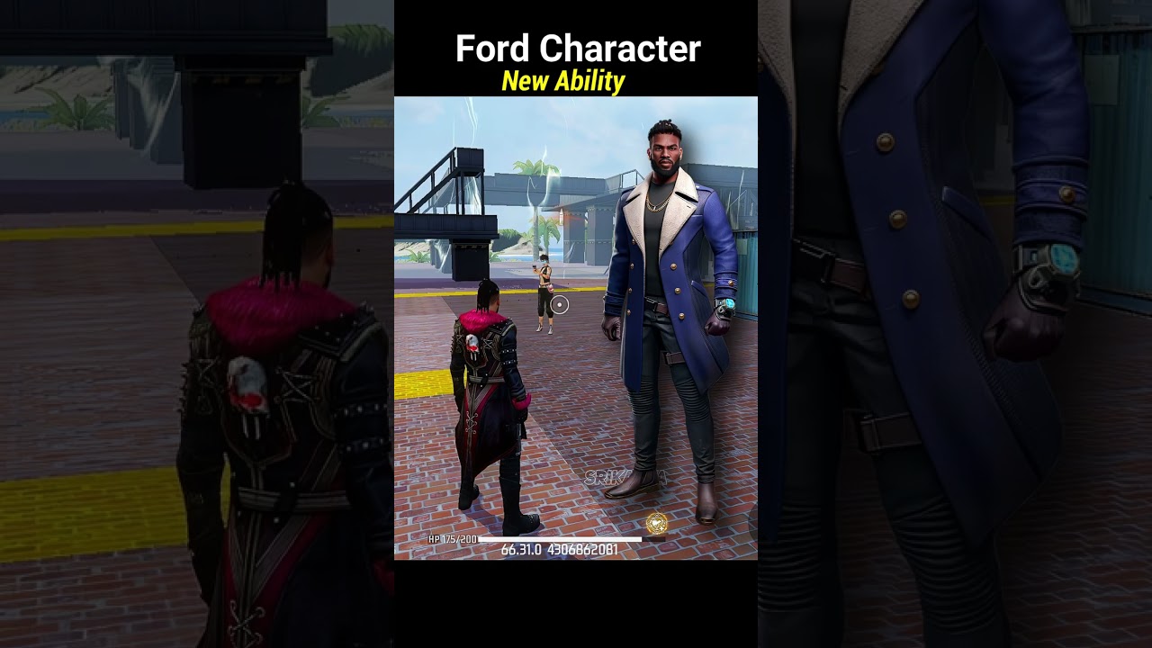 Ford Character Ability Changed Test & Gameplay 🔥 Free Fire #srikantaff #freefire
