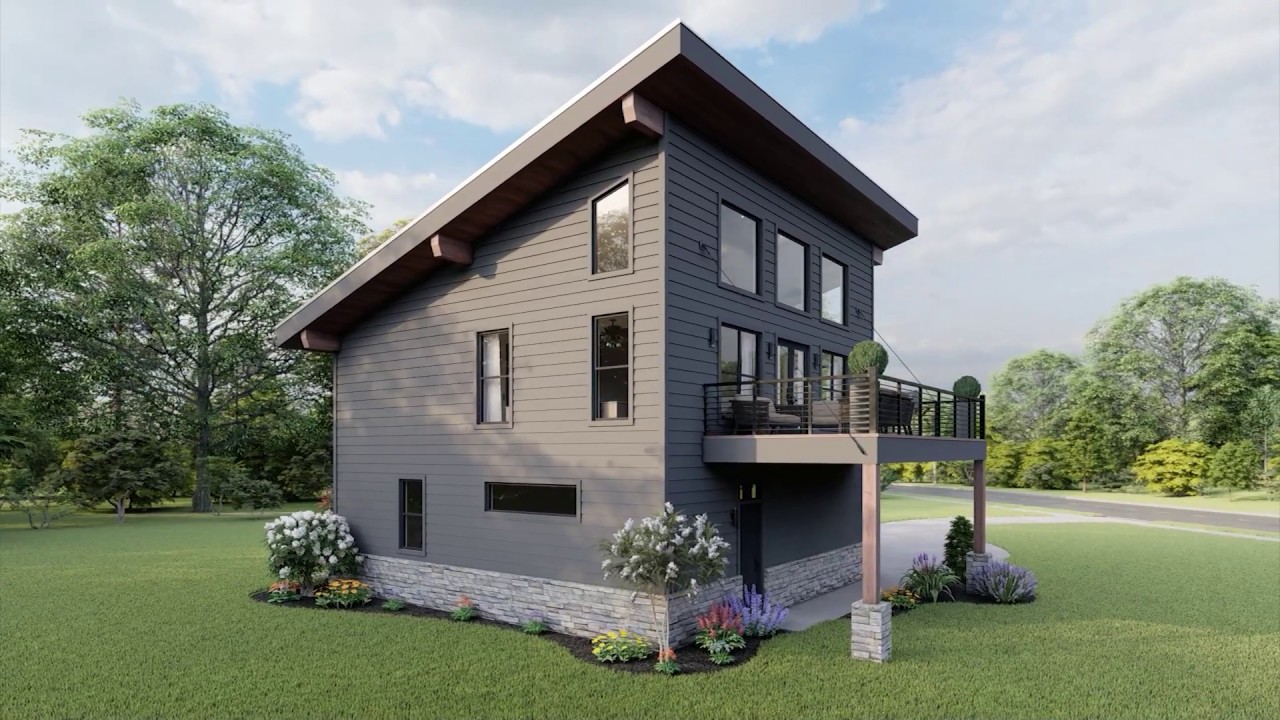 MODERN HOUSE PLAN 940-00233