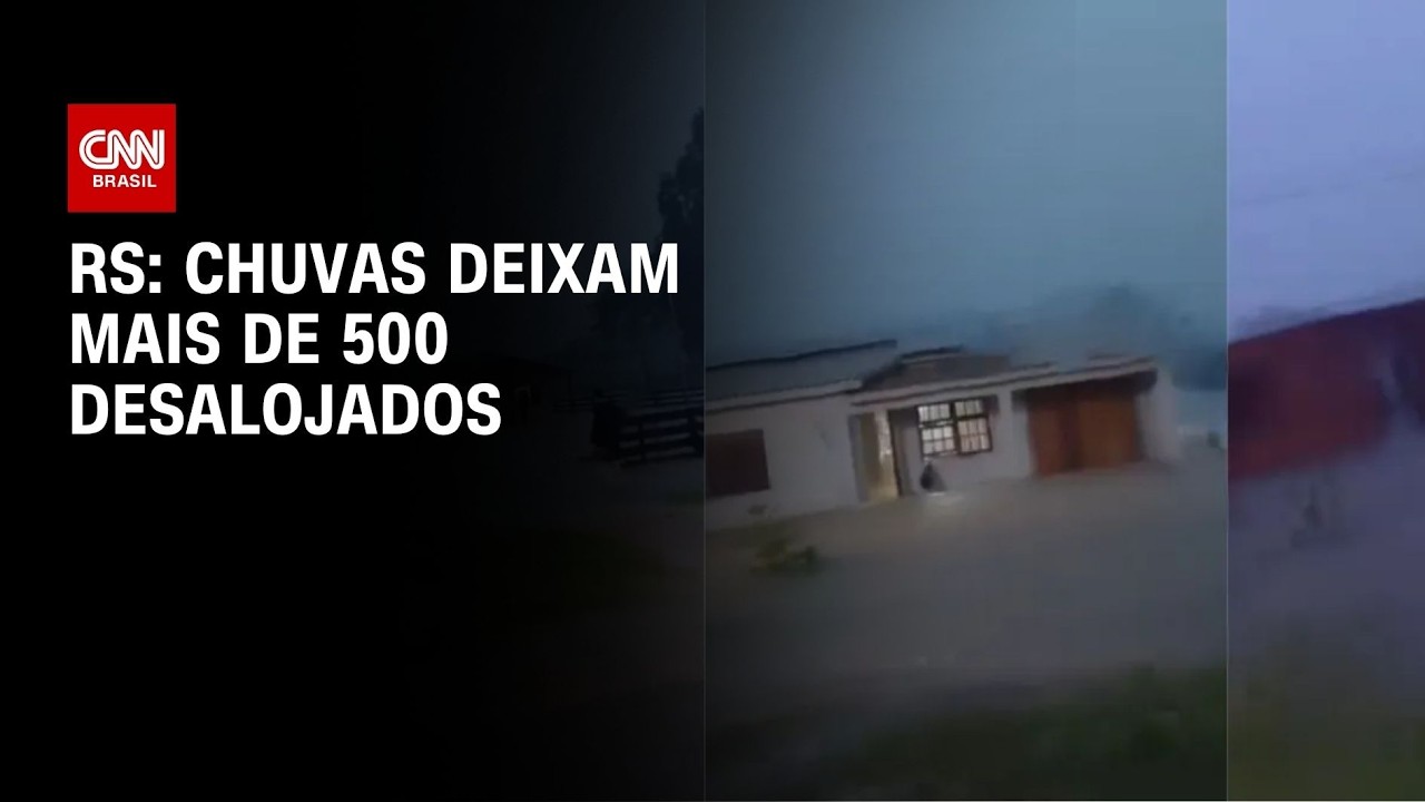 Chuva no RS: Temporal causa estragos e alagamentos | AGORA CNN