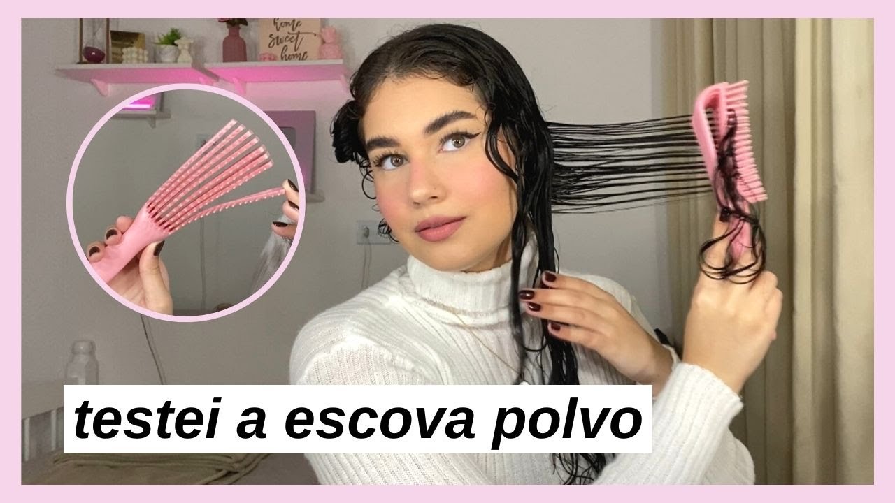 testei a ESCOVA POLVO *cabelo ondulado* | Ana Moraes