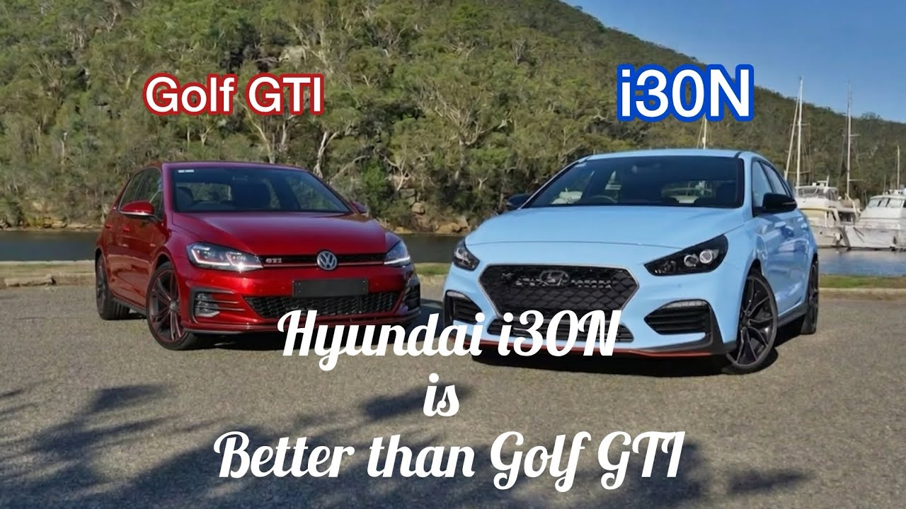 Hyundai i30N 2021 года с механической коробкой передач лучше, чем Golf GTI 2017-2020 годов. @hyun...
