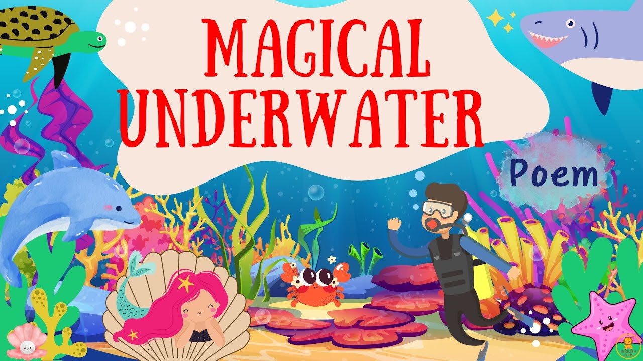 Magic Under the Sea | A Fun and Joyful Poem for Kids | Underwater Adventure with Rhymes #KidsPoetry