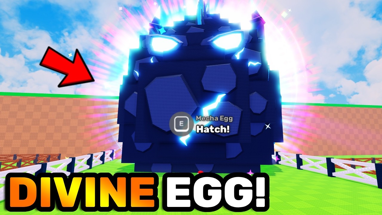 i Got WORLD FIRST MECHA DIVINE from THIS INSANE EGG... (Steal an Egg)