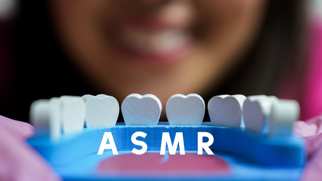 ASMR Wooden Dentist for Sleep 🪵🦷😴 Full Oral Exam, Bacteria Removal, Teeth Cleaning, Layered sounds