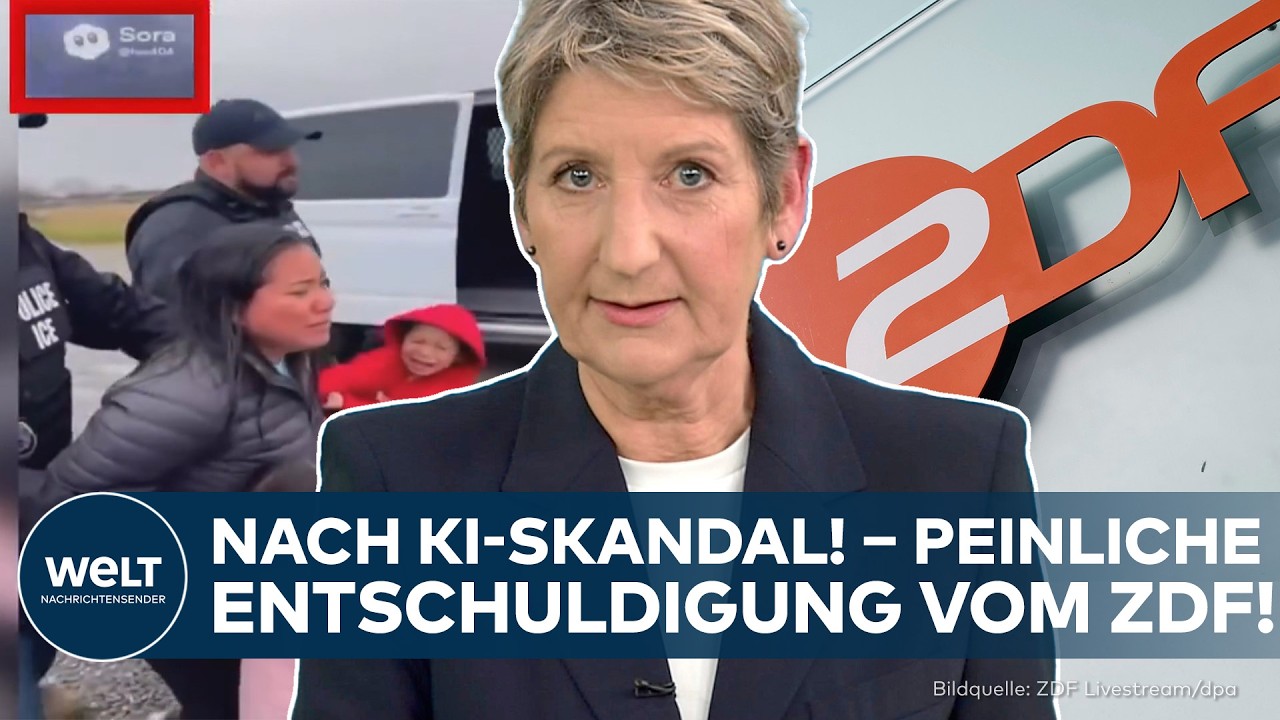 ZDF: Nach Skandal um KI-Bilder! – Peinliche Entschuldigung vom ÖRR-Riesen!