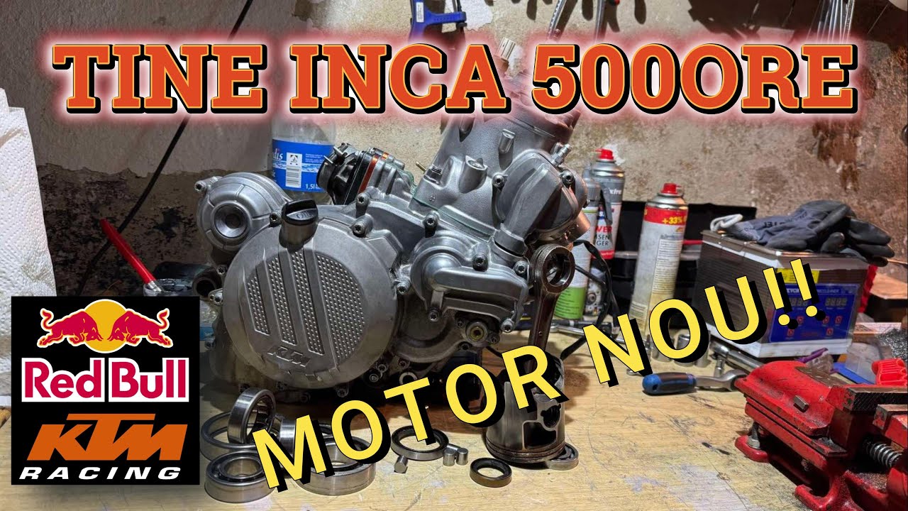 KTM 300 Tpi Assembly of Engine Romania REPARATIE MOTOR KTM 300 RULMENTI BIELA TOT!