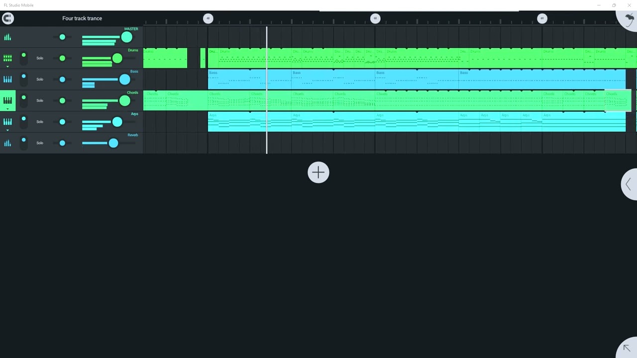 Four track Trance - FL Studio Mobile