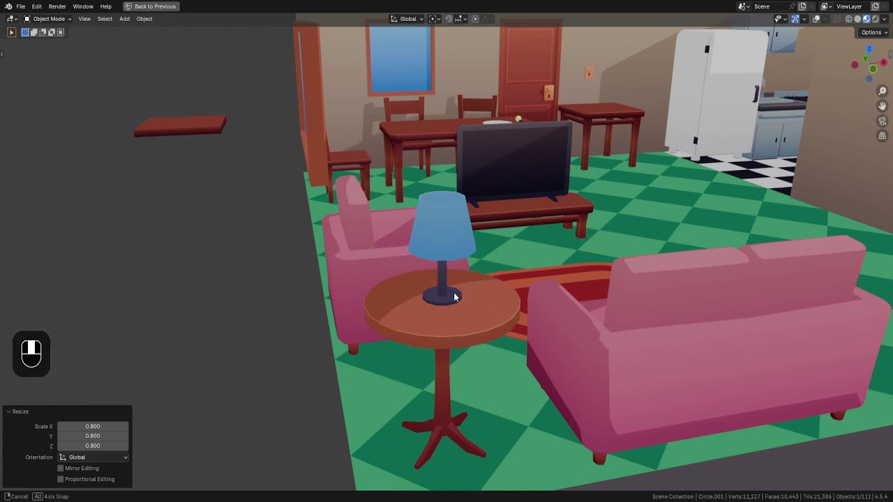 Live Modeling in Blender - Modern Asset Pack - Part 2