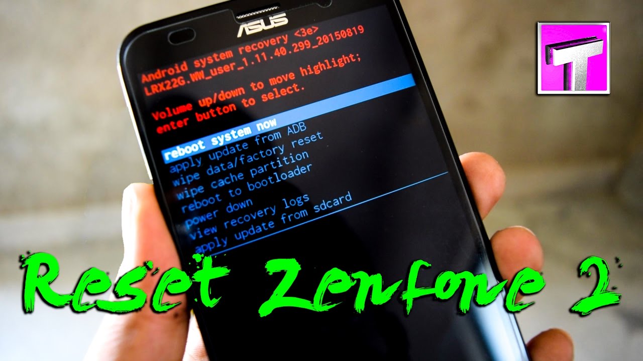 Жесткий сброс настроек Asus Zenfone 2 Laser / разблокировка ZE550KL с помощью графического ключа ...