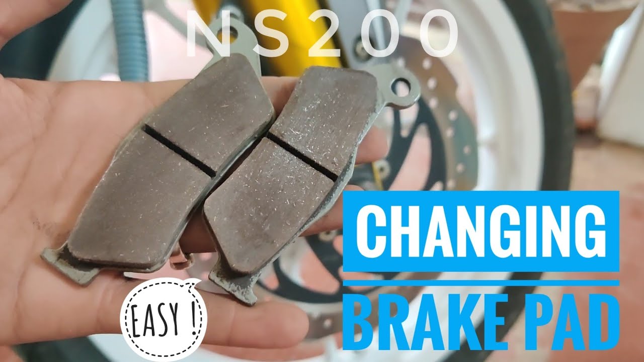 BRAKE PAD CHANGING | NS200 | TAMIL | EASY WAY TO REPLACE BRAKE PAD