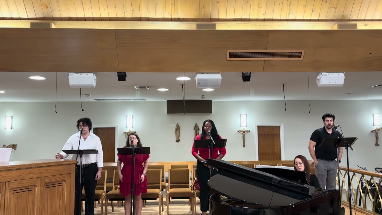 SVF Ensemble rehearsal - O God Beyond All Praising